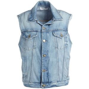 Frame Denim Light Blue Denim Vest